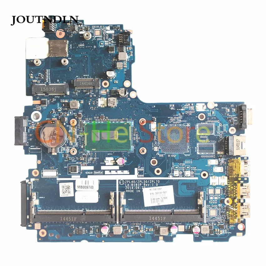 JOUTNDLN FOR HP PROBOOK 450 G2 Laptop Motherboard 799554-501 LA-B181P REV1.0 ZPL40ZPL50ZPL70 w/ I5-5200U CPU Integrated Graphics
JOUTNDLN FOR HP PROBOOK 450 G2 Laptop Motherboard 799554-501 LA-B181P REV1.0 ZPL40ZPL50ZPL70 w/ I5-5200U CPU Integrated Graphics
