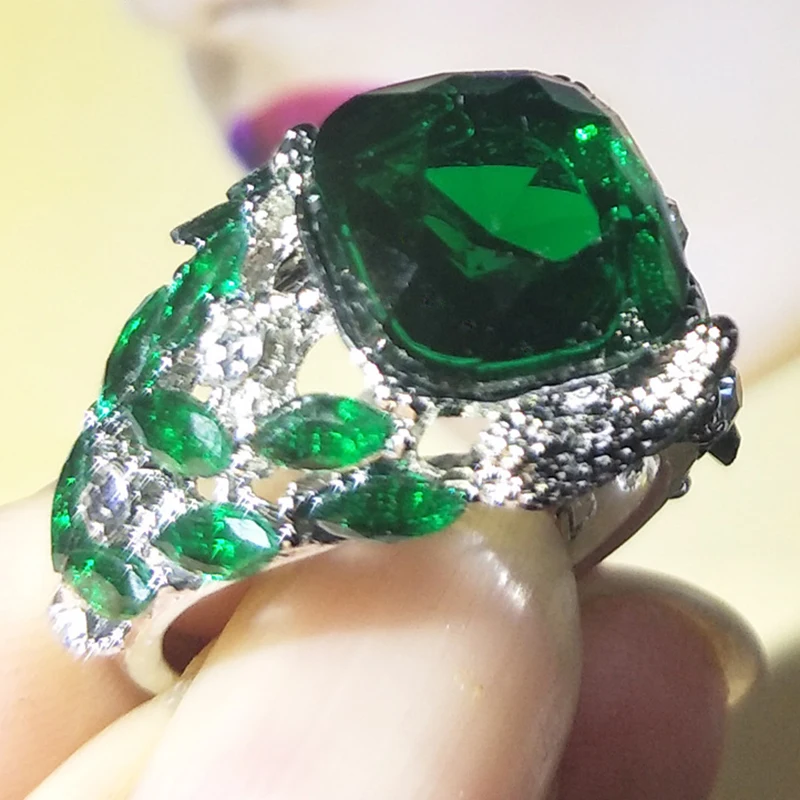 Classic Green Stone Rings for Women Wedding Bird Rings Crystal Ring Luxury Jewelry Bague Femme Man Anillos Mujer Z3N166
Classic Green Stone Rings for Women Wedding Bird Rings Crystal Ring Luxury Jewelry Bague Femme Man Anillos Mujer Z3N166