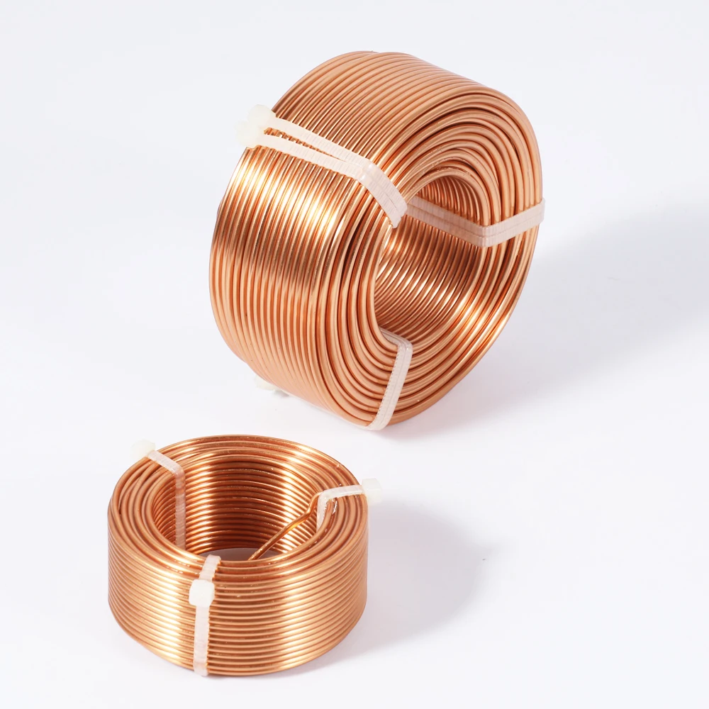1pcs 0.6mm 1.3mH-2.5mH Audio Amplifier Speaker Crossover Inductor 4N Oxygen-Free Copper Wire Coil #Copper
1pcs 0.6mm 1.3mH-2.5mH Audio Amplifier Speaker Crossover Inductor 4N Oxygen-Free Copper Wire Coil #Copper