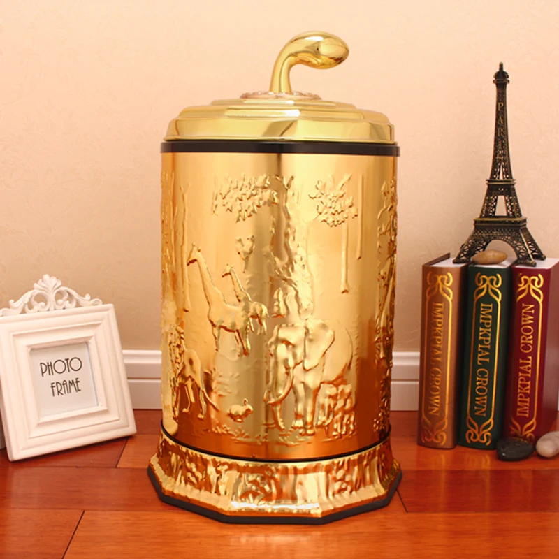 luxury metal metal trash bin waste bin trash bin for room office supplies rubbish bin home household garbage bags LJT009
luxury metal metal trash bin waste bin trash bin for room office supplies rubbish bin home household garbage bags LJT009