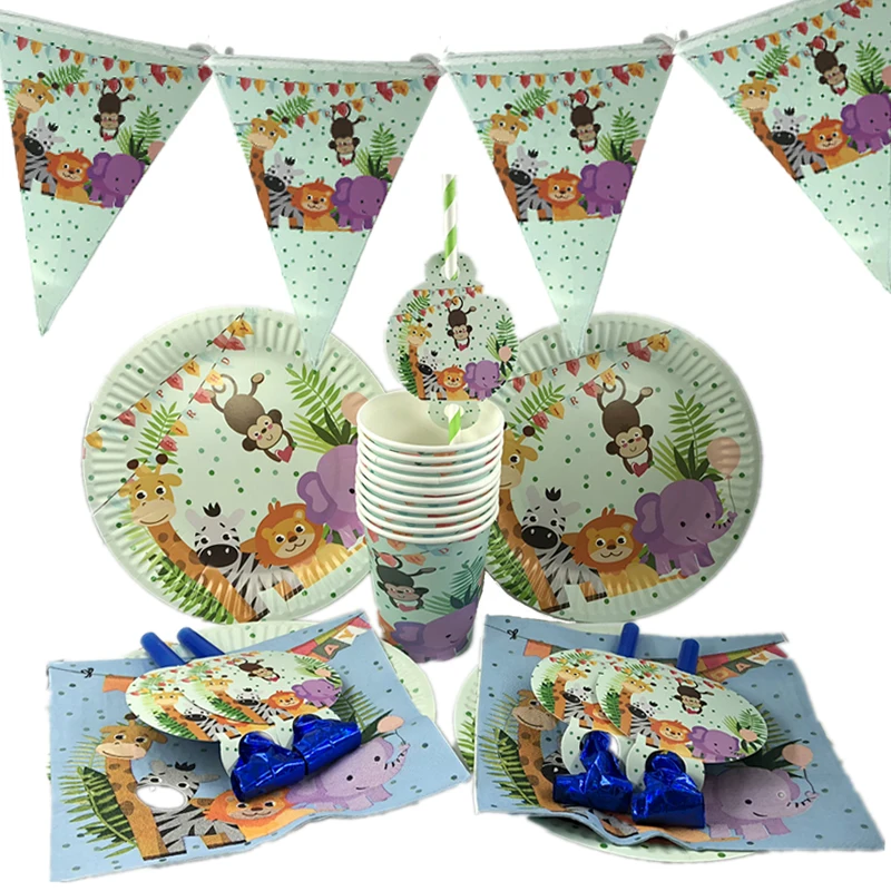 Omilut Jungle Animal Party Decor Jungle Safari Disposable Tableware Set Birthday Party Supplies Animal Cake Cupcake Supplies
Omilut Jungle Animal Party Decor Jungle Safari Disposable Tableware Set Birthday Party Supplies Animal Cake Cupcake Supplies