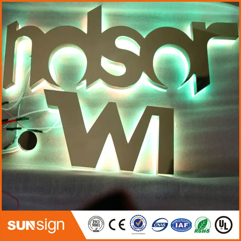 Пользовательский RGB светодиодный шрифт с подсветкой букв|illuminated letters font|illuminated