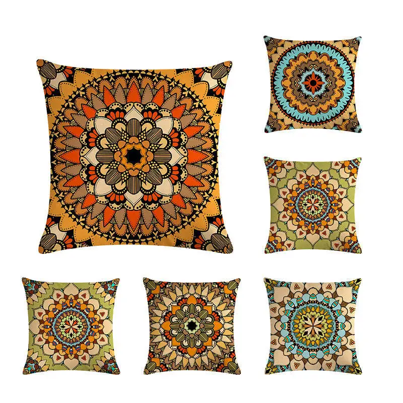 45cm*45cm Cushion Cover Vintage ethnic pattern design linen/cotton pillow case sofa and Home decorative pillow cover
45cm*45cm Cushion Cover Vintage ethnic pattern design linen/cotton pillow case sofa and Home decorative pillow cover