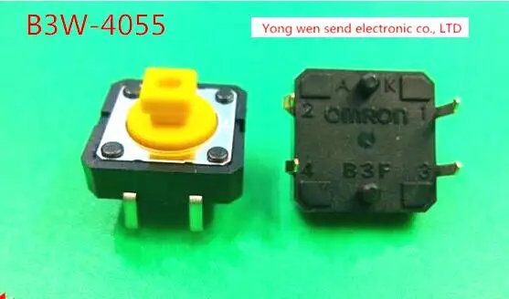 NEW OMRON B3W-4055 B3W4055 3.43N Seal waterproof and dustproof Micro light touch switch button Key switch DIP4
NEW OMRON B3W-4055 B3W4055 3.43N Seal waterproof and dustproof Micro light touch switch button Key switch DIP4