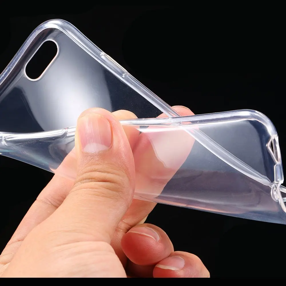 Чехол для iphone xs max xr силиконовый прозрачный мягкий чехол 6s plus 7 8plus x 6 5 зеркальный