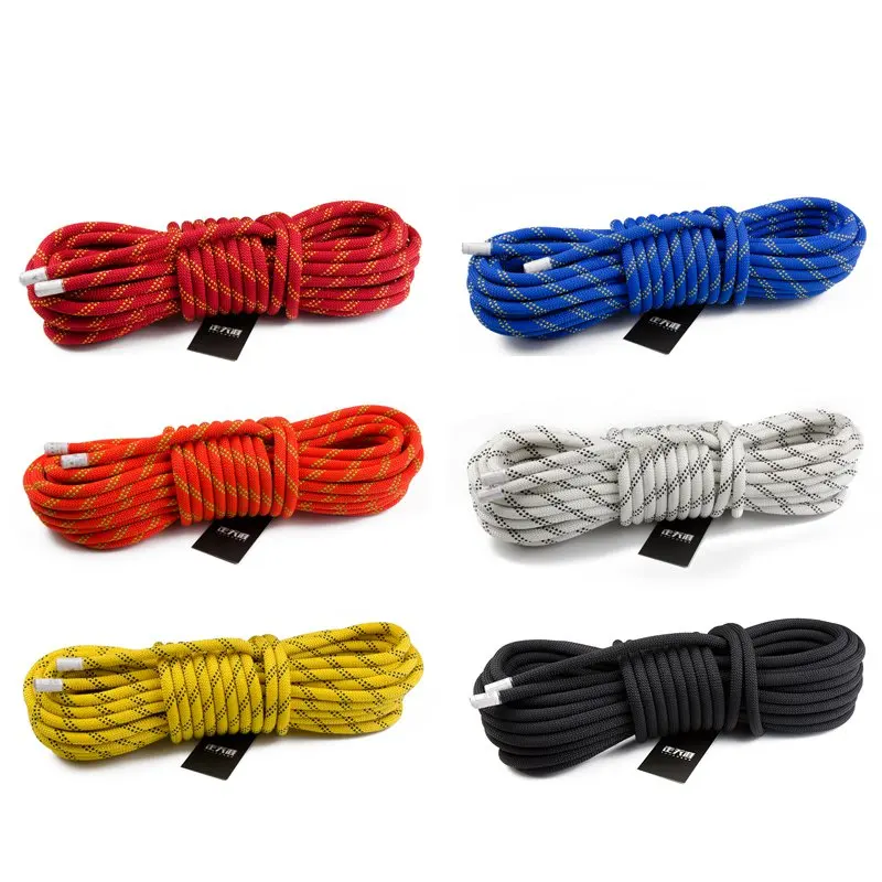 New 10m/15m/20m Static Rope Climbing Rope Diameter 10.5mm Safety Load Bearing 2700KG Escape Climbing Outdoors Hiking
New 10m/15m/20m Static Rope Climbing Rope Diameter 10.5mm Safety Load Bearing 2700KG Escape Climbing Outdoors Hiking