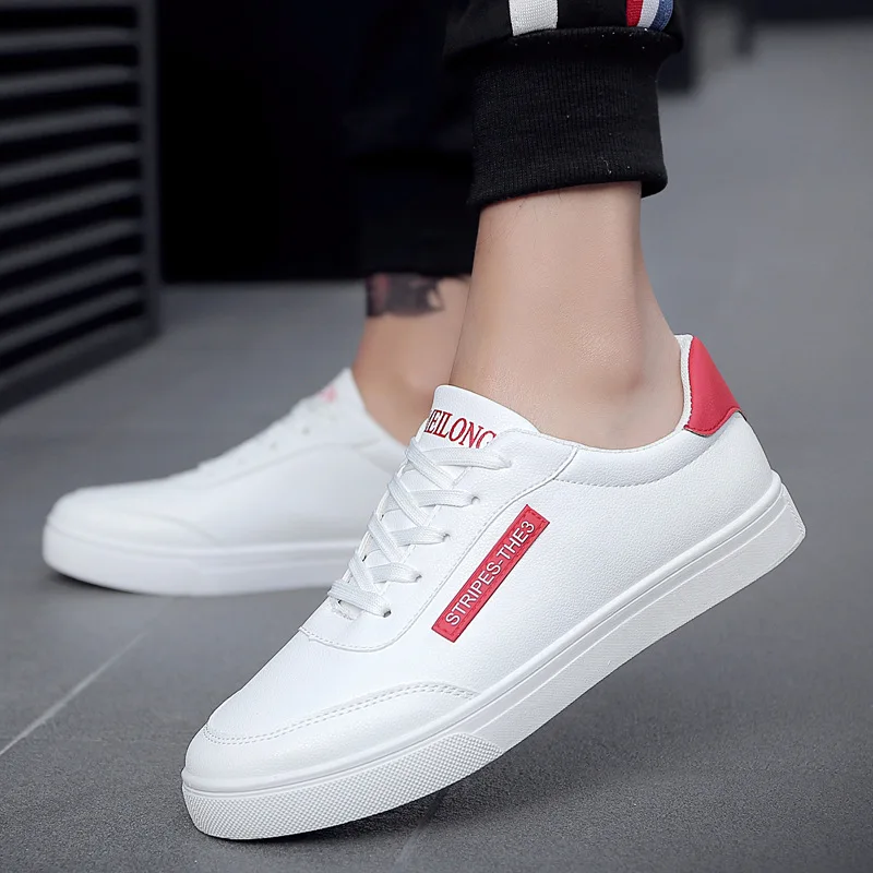 LAISUMK New White Fashion Shoes Men Casual Lace-up Shoes tenis masculino adulto Comfortable Male Walking Shoes
LAISUMK New White Fashion Shoes Men Casual Lace-up Shoes tenis masculino adulto Comfortable Male Walking Shoes