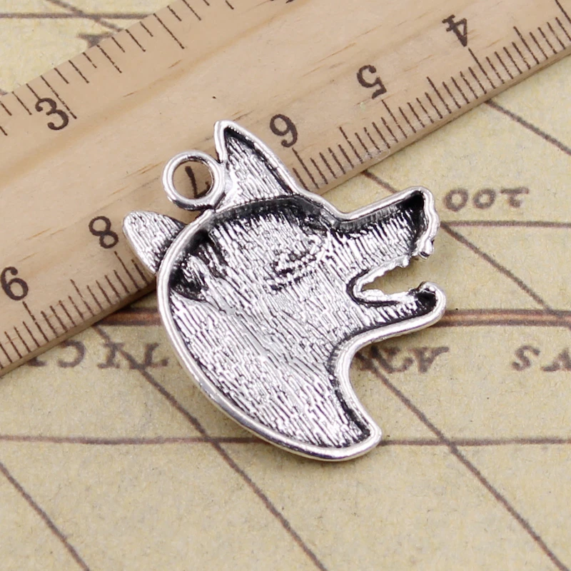 10pcs Charms Wolf Dog Wolfhound 35x30mm Tibetan Silver Color Pendants Antique Jewelry Making DIY Handmade Craft Pendant
10pcs Charms Wolf Dog Wolfhound 35x30mm Tibetan Silver Color Pendants Antique Jewelry Making DIY Handmade Craft Pendant