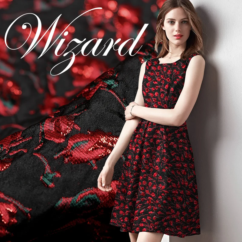 Exclusive Designer Honghua Guduo Peninsula iron fashion fabrics three-dimensional brocade jacquard fabric/100*140cm
Exclusive Designer Honghua Guduo Peninsula iron fashion fabrics three-dimensional brocade jacquard fabric/100*140cm