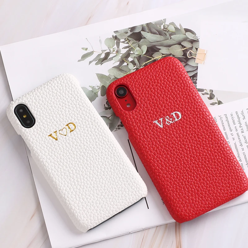 Personalization Custom Pebble Grain Leather Gold Silver Initial Name For iPhone 12 11 Pro X XR XS Max 7 7Plus 8 8Plus Phone Case
Personalization Custom Pebble Grain Leather Gold Silver Initial Name For iPhone 12 11 Pro X XR XS Max 7 7Plus 8 8Plus Phone Case