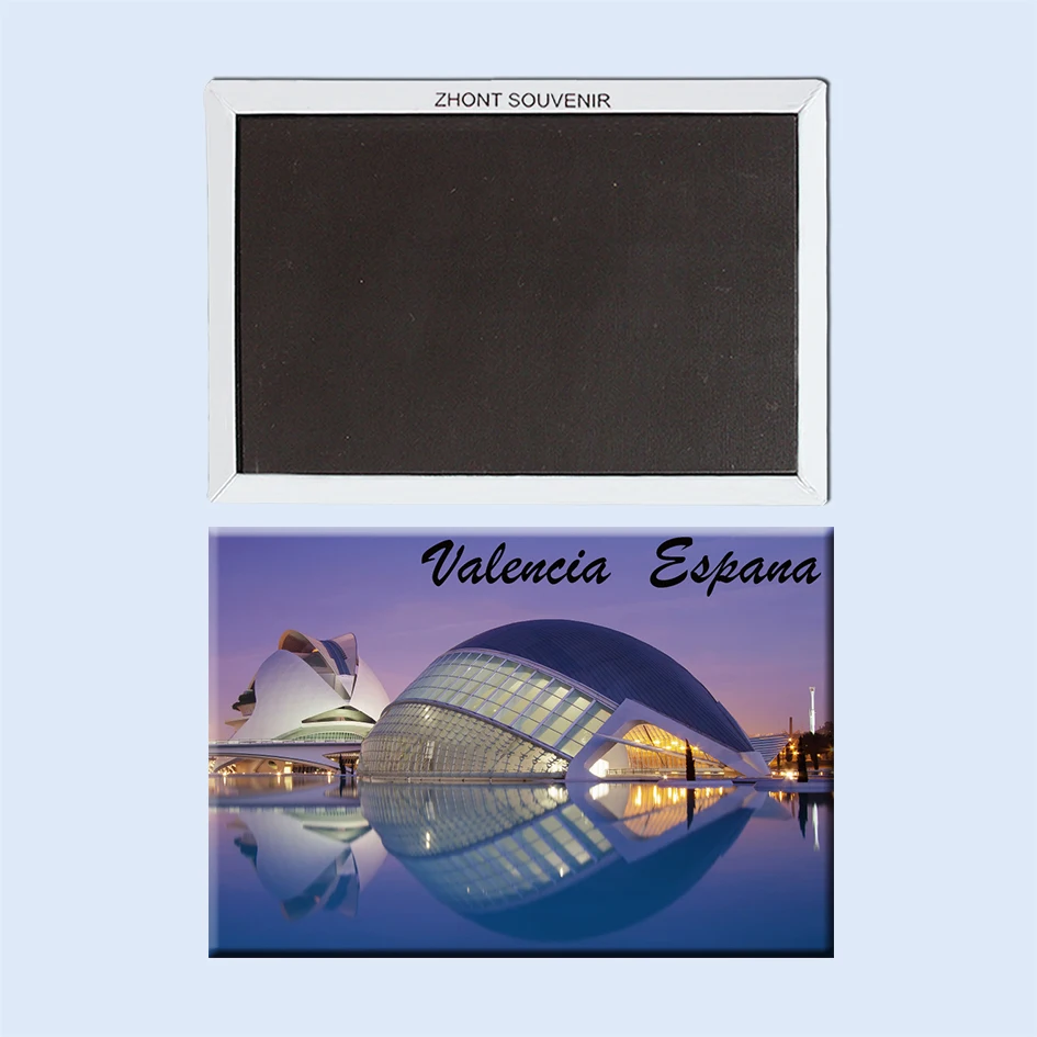 

Spain valencia lhemisfric 22608 Landscape Magnetic refrigerator gifts for friends Travel souvenirs