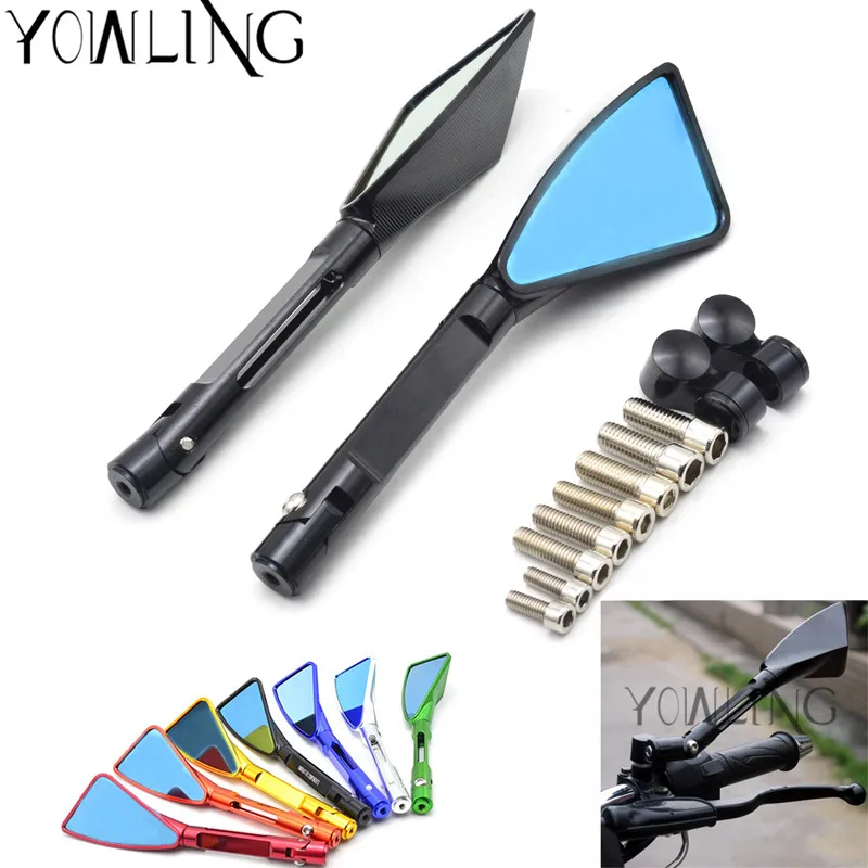 7 Color Aluminum CNC Motorcycle Rearview Side Mirror For Honda Yamaha Tmax MT XT660 WR250 Kawasaki Z750 Z800 Z1000 Suzuki Ducati
7 Color Aluminum CNC Motorcycle Rearview Side Mirror For Honda Yamaha Tmax MT XT660 WR250 Kawasaki Z750 Z800 Z1000 Suzuki Ducati