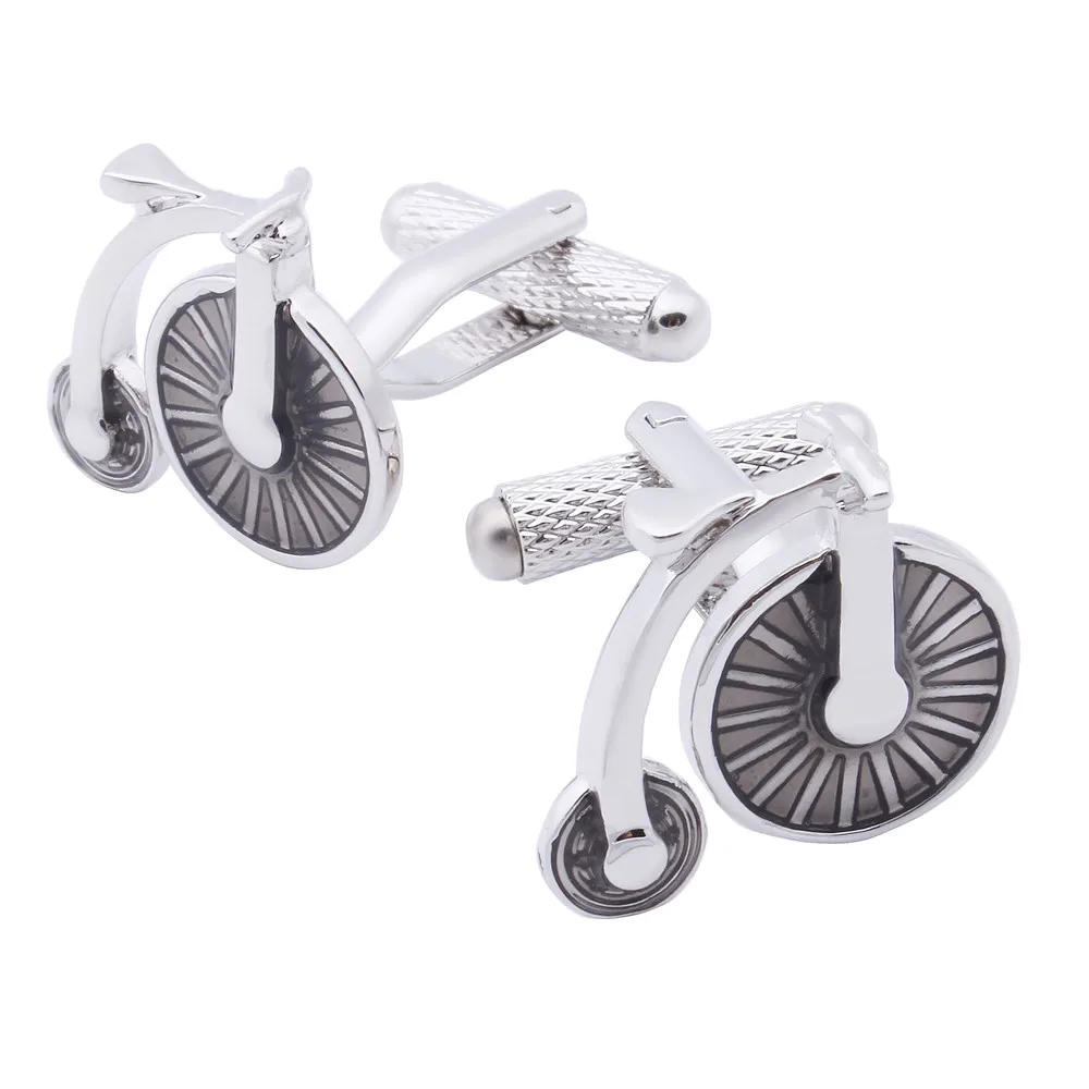 Factory Bike Cuff Links Novelty Bicycle Cufflinks for Men with Free Luxury Gift Box
Factory Bike Cuff Links Novelty Bicycle Cufflinks for Men with Free Luxury Gift Box