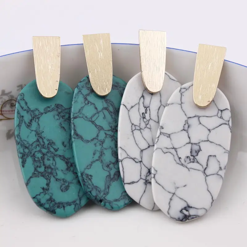 Vintage Bohemia Big Oval Shape Natural Stone Earrings For Women 9 Colors Classic Statement Earrings Fashion Jewelry
Vintage Bohemia Big Oval Shape Natural Stone Earrings For Women 9 Colors Classic Statement Earrings Fashion Jewelry