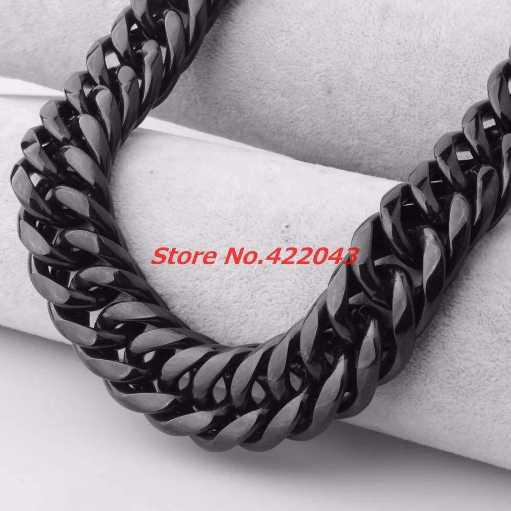 New Men's Jewelry Silver Gold Black color Stainless Steel Cuban Curb Bracelet Mens Round Curb Chain Bracelet Stainless Steel
New Men's Jewelry Silver Gold Black color Stainless Steel Cuban Curb Bracelet Mens Round Curb Chain Bracelet Stainless Steel
