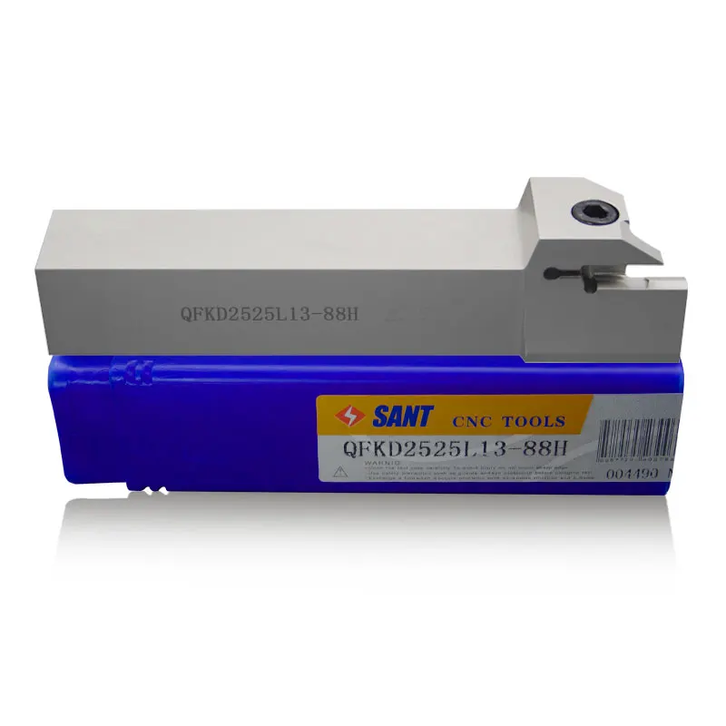 Zhuzhou Sant cnc cutting tools Surface Grooving tool holder QFKD2525L13-88H with inserts ZTKD0608-MG with good quality
Zhuzhou Sant cnc cutting tools Surface Grooving tool holder QFKD2525L13-88H with inserts ZTKD0608-MG with good quality