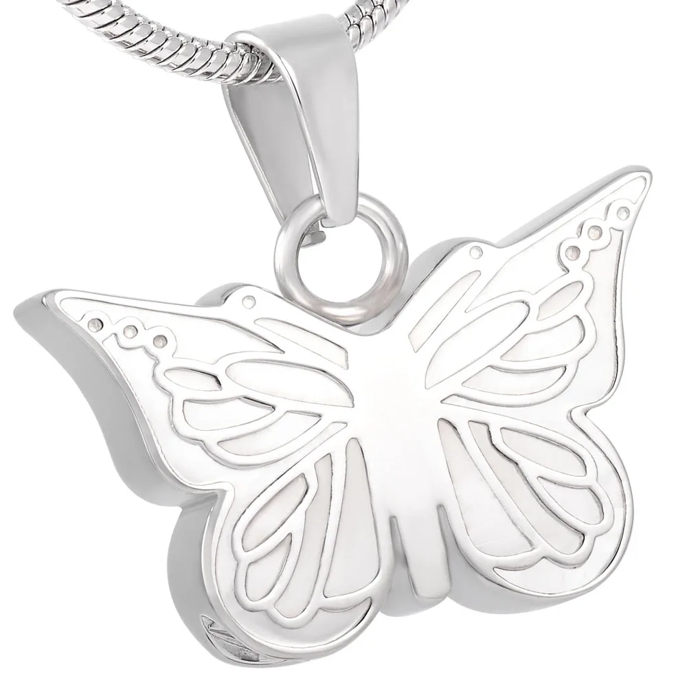Memorial Jewelry Ashes Keepsake Pendant for Ash Holder Stainless Steel Butterfly Cremation Urn Necklace
Memorial Jewelry Ashes Keepsake Pendant for Ash Holder Stainless Steel Butterfly Cremation Urn Necklace