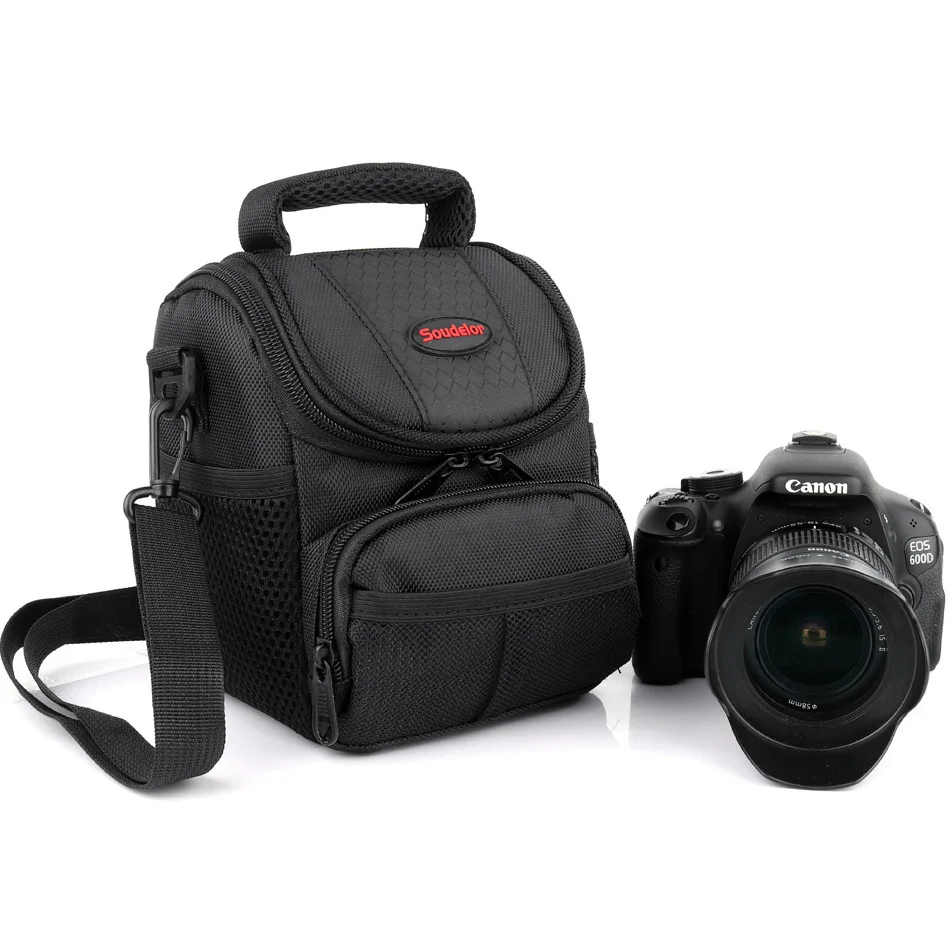 Чехол для камеры Canon EOS 100D 200D 750D 800D 1200D 1300D M10 M6 M5 M100 18/55 мм объектив Nikon D3400 D3200 D40|Сумки