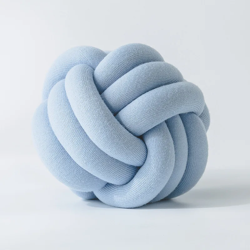 INS Nordic Decorative Pillows Cushion Innovative Pure Handmade Knot Pillow Personalized Ball Cushion for Home Car Diameter 30cm
INS Nordic Decorative Pillows Cushion Innovative Pure Handmade Knot Pillow Personalized Ball Cushion for Home Car Diameter 30cm