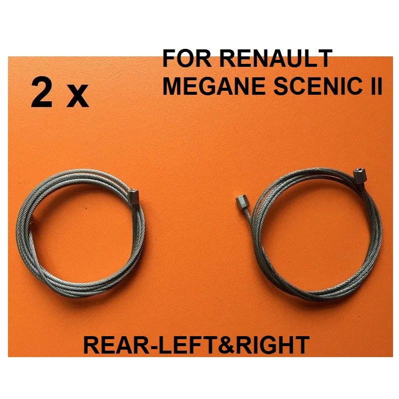 Комплект кабеля x2 только для RENAULT MEGANE SCENIC II, электрический стеклоподъемник, задний правый и левый, новый
Комплект кабеля x2 только для RENAULT MEGANE SCENIC II, электрический стеклоподъемник, задний правый и левый, новый