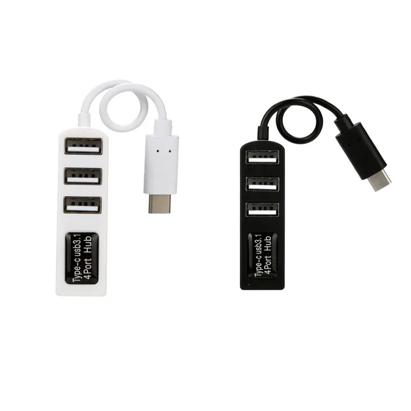 D3 высококачественный USB-концентратор с Type-C на 4 порта USB 3 0 1 адаптер для ПК Apple Macbook