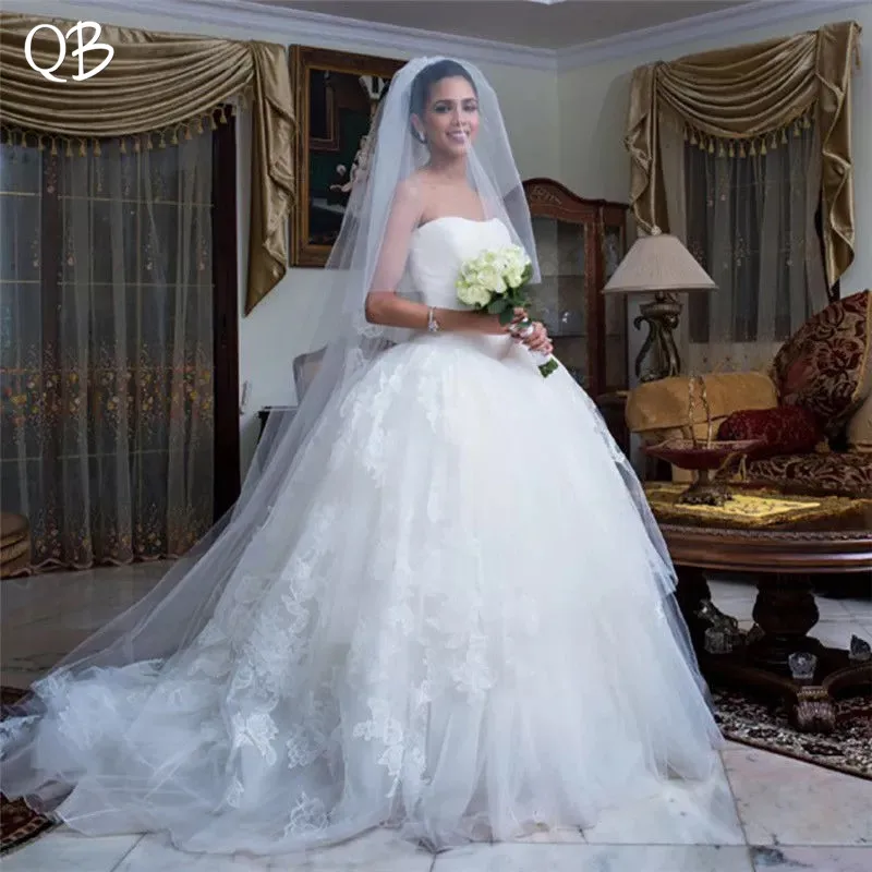 Elegant Wedding Dresses 2019 Ball Gown Sweetheart Fluffy Lace Tulle Wedding Gowns Robe De Mariee ZD27
Elegant Wedding Dresses 2019 Ball Gown Sweetheart Fluffy Lace Tulle Wedding Gowns Robe De Mariee ZD27