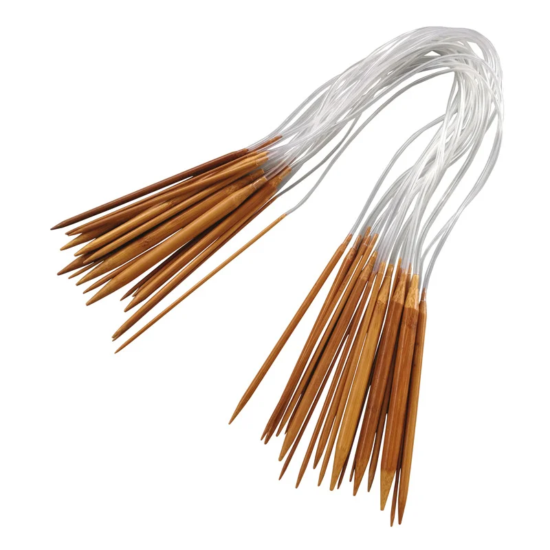 18pcs/set Carbonized Bamboo Needle Ring Needle Weave Tool hollow tube bamboo ring tool Knitting Tool Knit Set for Sewing & DIY
18pcs/set Carbonized Bamboo Needle Ring Needle Weave Tool hollow tube bamboo ring tool Knitting Tool Knit Set for Sewing & DIY