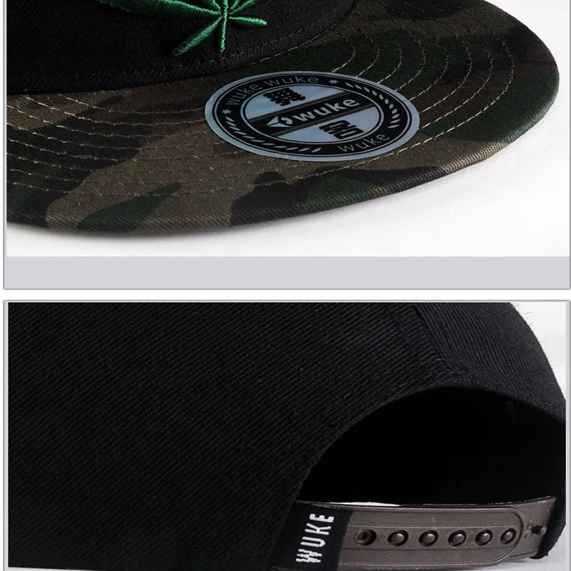 Для Мужчин 'S Шапки хип хоп мода Snapback Кепки s конопли лист вышитые Бейсбол шляпа