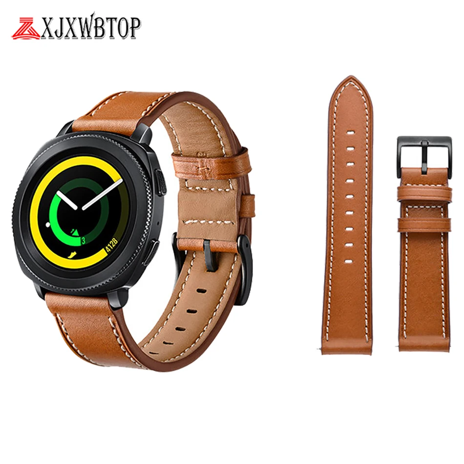 22mm Genuine Leather Strap For Samsung Gear Sport watch Band Wrist Strap For Gear Sports Galaxy 46mm Smart Watch Buckle Strap
22mm Genuine Leather Strap For Samsung Gear Sport watch Band Wrist Strap For Gear Sports Galaxy 46mm Smart Watch Buckle Strap