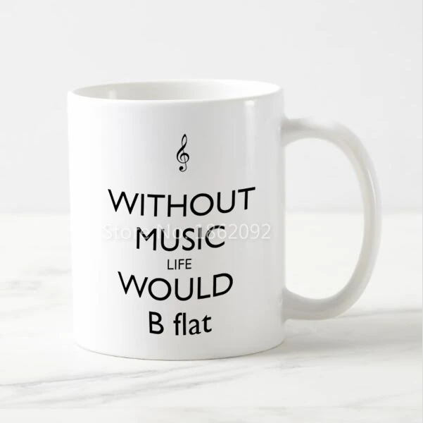 Novelty Without Music Life Would Be Flat Mug Funny Music Note Musician Gifts Ceramic Coffee Mugs Fashion Creative Cool Cup 11oz
Novelty Without Music Life Would Be Flat Mug Funny Music Note Musician Gifts Ceramic Coffee Mugs Fashion Creative Cool Cup 11oz