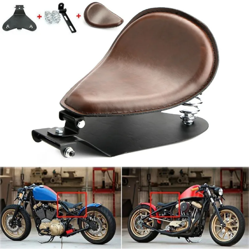 Solo кронштейн основание сиденья Весна Коричневая кожа для Harley Sportster 883 Bobber Chopper XL
Solo кронштейн основание сиденья Весна Коричневая кожа для Harley Sportster 883 Bobber Chopper XL