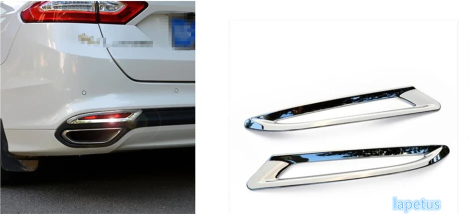 For Ford Mondeo / Fusion 2013 2014 2015 2016 ABS Chrome Rear Fog Light Lamp Protector Cover Decoration Trim 2 Piece / Set
For Ford Mondeo / Fusion 2013 2014 2015 2016 ABS Chrome Rear Fog Light Lamp Protector Cover Decoration Trim 2 Piece / Set