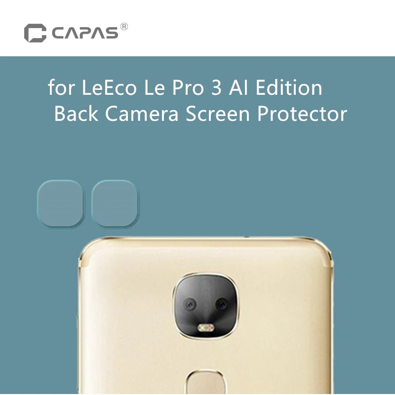 3 шт. для LeEco Le Pro AI Edition/Le Pro3 Dual Edition Защитное стекло задней панели камеры защитная