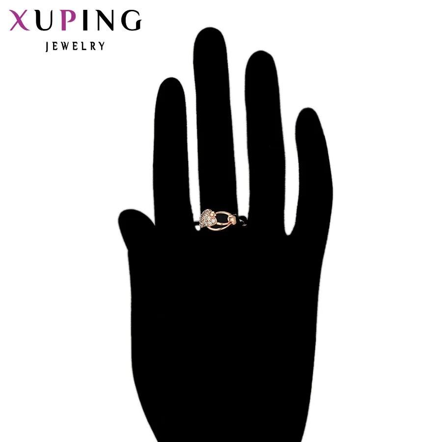Xuping Ювелирных изделий модное кольцо золотого цвета кольца для женщин ювелирных