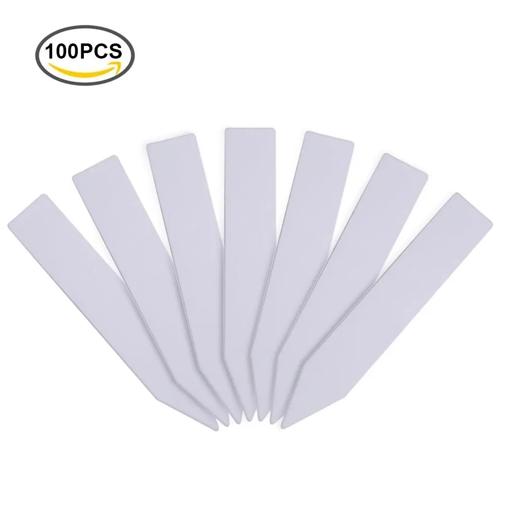 100 Pcs 4 Inch Thick Plastic Plant Labels Plant Tags Nursery Garden Seed Tags Re-Usable Plant Tags
100 Pcs 4 Inch Thick Plastic Plant Labels Plant Tags Nursery Garden Seed Tags Re-Usable Plant Tags