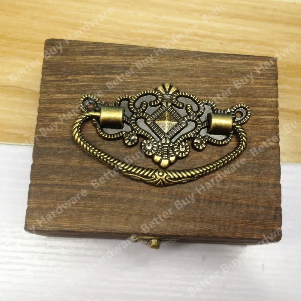 5pcs/lot 72*45mm/48*28mm Antique Bronze Cabinet Knobs Drawer Handles Cupboard Pulls Jewellery Box Handle With Screws
5pcs/lot 72*45mm/48*28mm Antique Bronze Cabinet Knobs Drawer Handles Cupboard Pulls Jewellery Box Handle With Screws