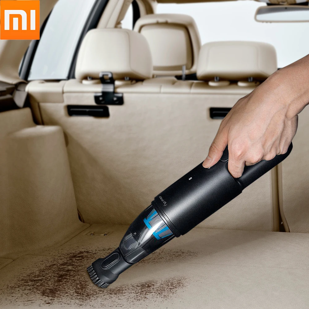 M ручной пылесос Xiaomi Cleanfly Fvq портативный беспроводной мини-очиститель 2в1 сопло со