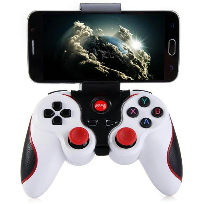 2018 T3 Wireless Bluetooth Game Controllers For Android/IOS Smart Phone Bluetooth Gamepad For 3D Glasses VR Game Controller
2018 T3 Wireless Bluetooth Game Controllers For Android/IOS Smart Phone Bluetooth Gamepad For 3D Glasses VR Game Controller