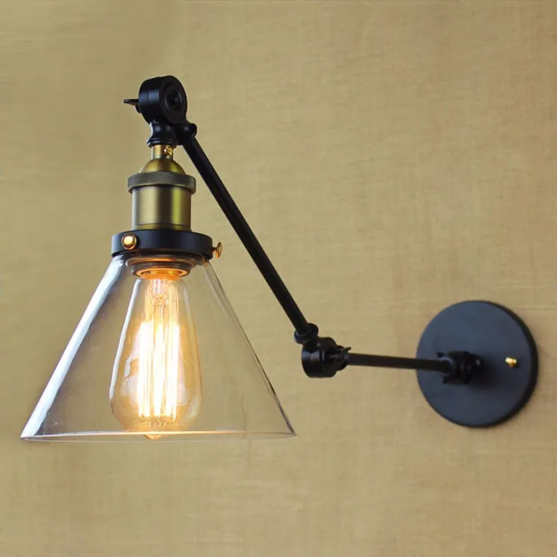 Industrial Retro Metal Wall Lamp Sconces Glass Shade Dining Light Bedroom Light With Two Swing Arm Free Shipping
Industrial Retro Metal Wall Lamp Sconces Glass Shade Dining Light Bedroom Light With Two Swing Arm Free Shipping
