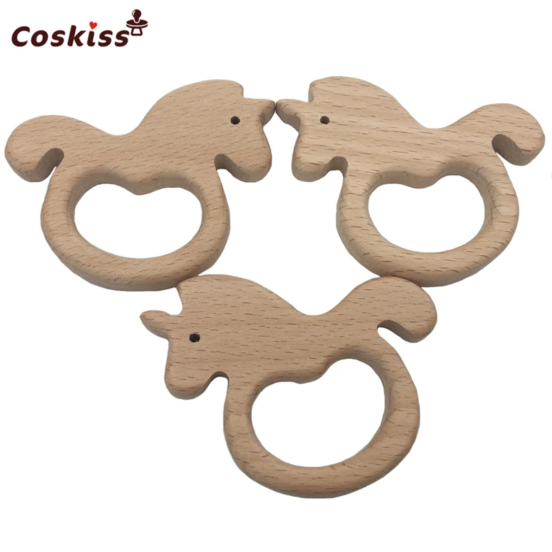 Beech Wooden Teether Baby Nursing Necklace Wooden Teether Unicorn Teething DIY Wood Charms
Beech Wooden Teether Baby Nursing Necklace Wooden Teether Unicorn Teething DIY Wood Charms