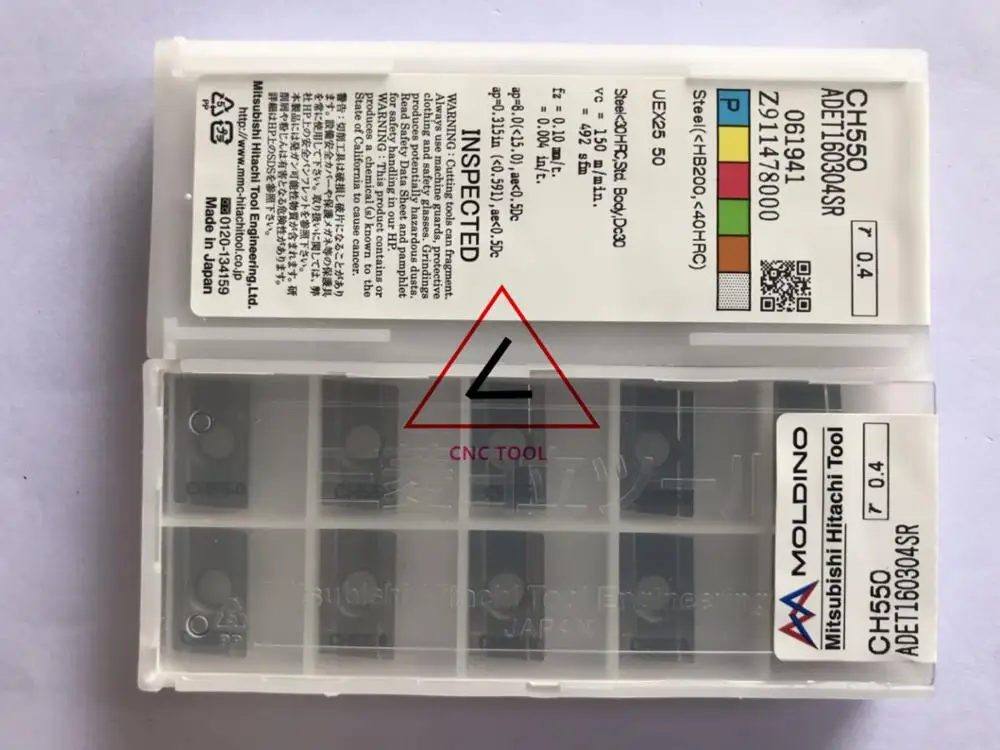 ADET160304SR CH550 10 шт. Высокопроизводительные режущие Индексируемые вставки с ЧПУ Hitachi
ADET160304SR CH550 10 шт. Высокопроизводительные режущие Индексируемые вставки с ЧПУ Hitachi