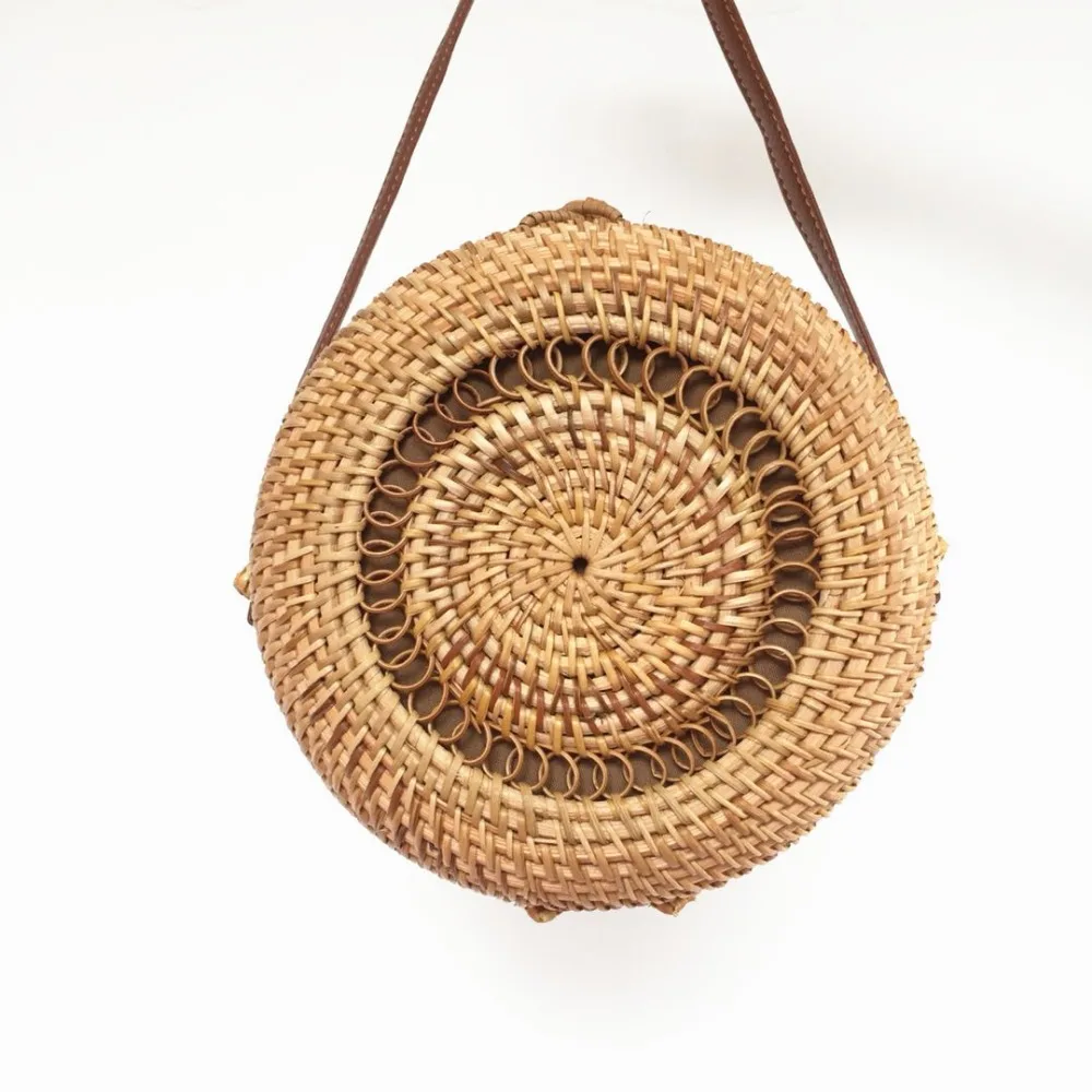 Rattan Bags Handmade Round Straw Bag For Women 2018 Summer Beach Shoulder bag Hollow Woven Crossbody Circle Bohemia Handbag Bali
Rattan Bags Handmade Round Straw Bag For Women 2018 Summer Beach Shoulder bag Hollow Woven Crossbody Circle Bohemia Handbag Bali