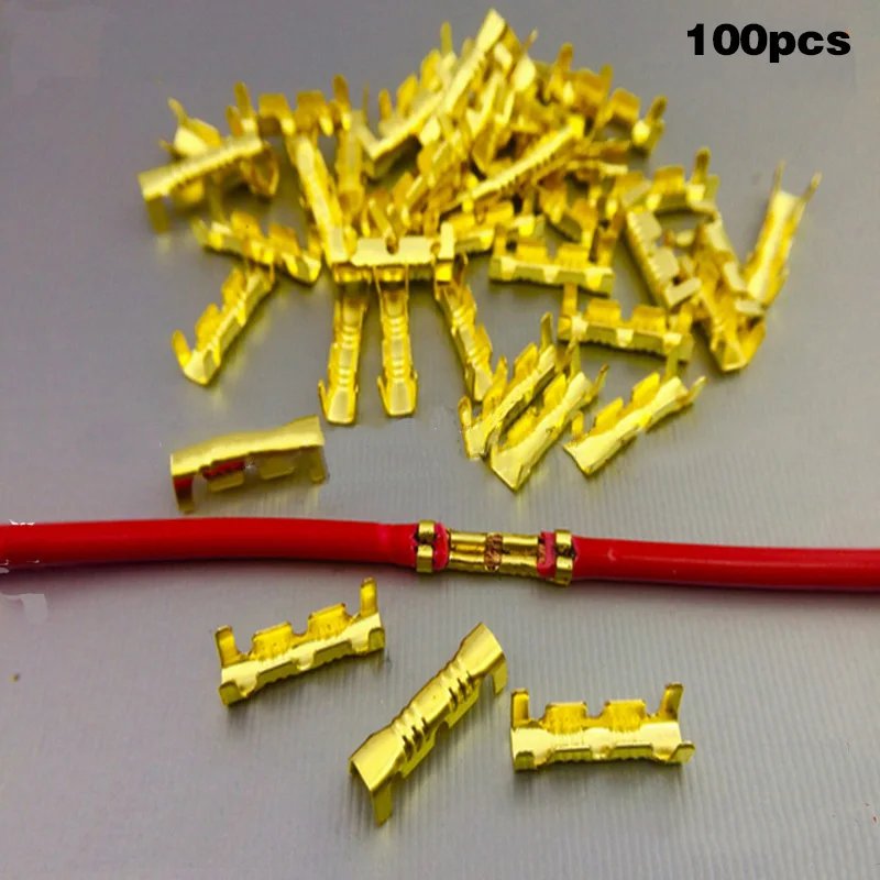 100Pcs/Lot Double U-Type Line Pin Cable Connector Copper 0.5-1.5mm Square Wire Terminal --M25
100Pcs/Lot Double U-Type Line Pin Cable Connector Copper 0.5-1.5mm Square Wire Terminal --M25
