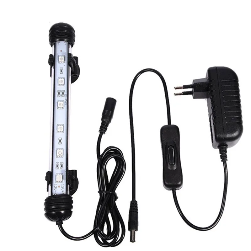 Aquarium Fish Tank 9/12/15/21 SMD5050 LED Light Blue/White 18/28/38/48CM Bar Submersible Waterproof Clip Lamp Decor EU Plug S40 
Aquarium Fish Tank 9/12/15/21 SMD5050 LED Light Blue/White 18/28/38/48CM Bar Submersible Waterproof Clip Lamp Decor EU Plug S40
