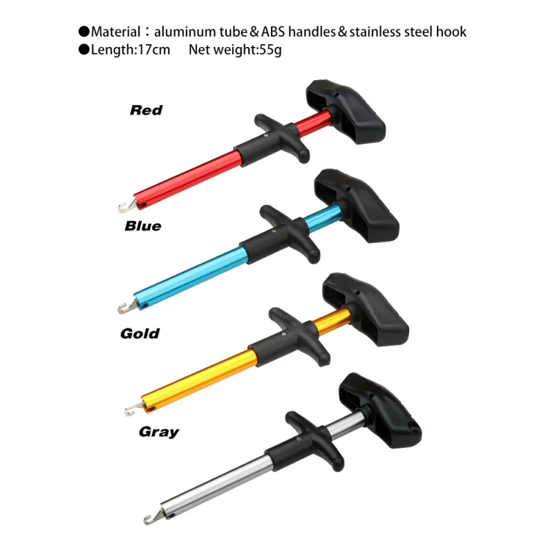 HOT Lightweight T-Shaped Fishing Lure Remover Aluminum Tube Hook Detacher Portable Fish Hooks Out Extractor Fishing Accessories
HOT Lightweight T-Shaped Fishing Lure Remover Aluminum Tube Hook Detacher Portable Fish Hooks Out Extractor Fishing Accessories