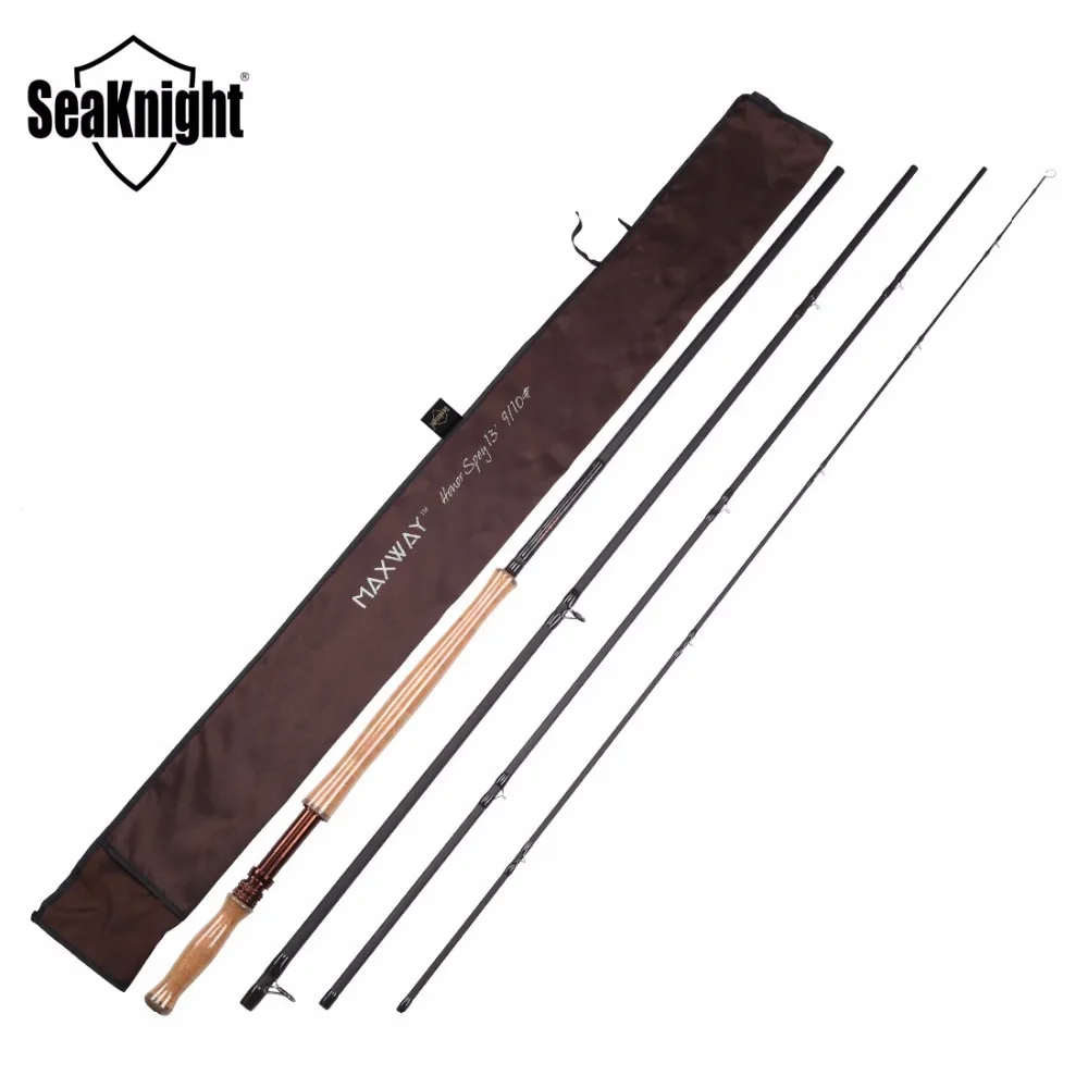 SeaKnight MAXWAY Fly Rod Honor Spey 9/10# 3.9M Fishing Rod Fast Action FUJI Rings 4 Sections Carbon Rod River Lake Fishing Rods
SeaKnight MAXWAY Fly Rod Honor Spey 9/10# 3.9M Fishing Rod Fast Action FUJI Rings 4 Sections Carbon Rod River Lake Fishing Rods