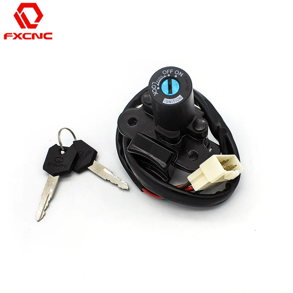 For Kawasaki ZX9R zx9r 1998-2003 2002 2001 2000 1999 CNC Motorcycle Switch Motorcycle Ignition Switch Key
For Kawasaki ZX9R zx9r 1998-2003 2002 2001 2000 1999 CNC Motorcycle Switch Motorcycle Ignition Switch Key