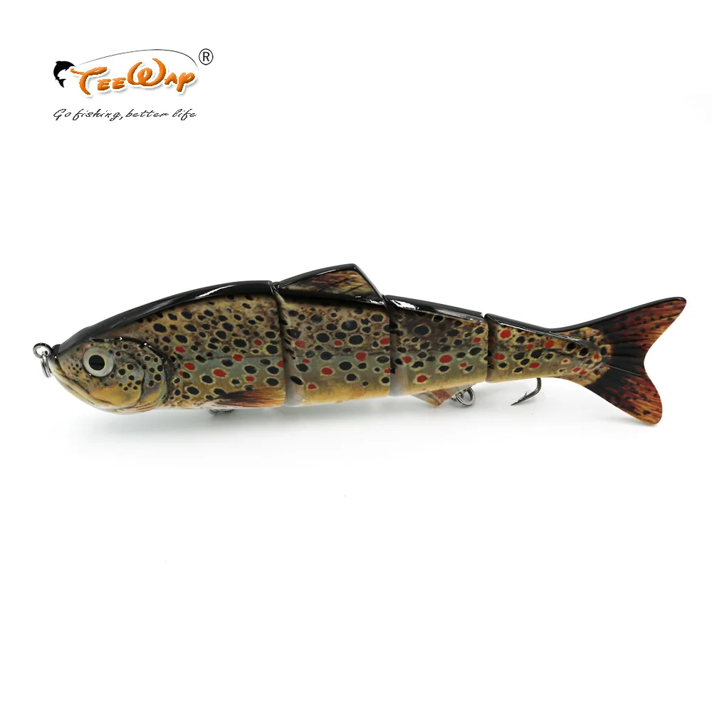 New Product Fishing Lure 4 Segment Swimbait Crankbait Hard Bait Slow 135g 25cm Fishing hook Fishing Tackle FL4-B03
New Product Fishing Lure 4 Segment Swimbait Crankbait Hard Bait Slow 135g 25cm Fishing hook Fishing Tackle FL4-B03