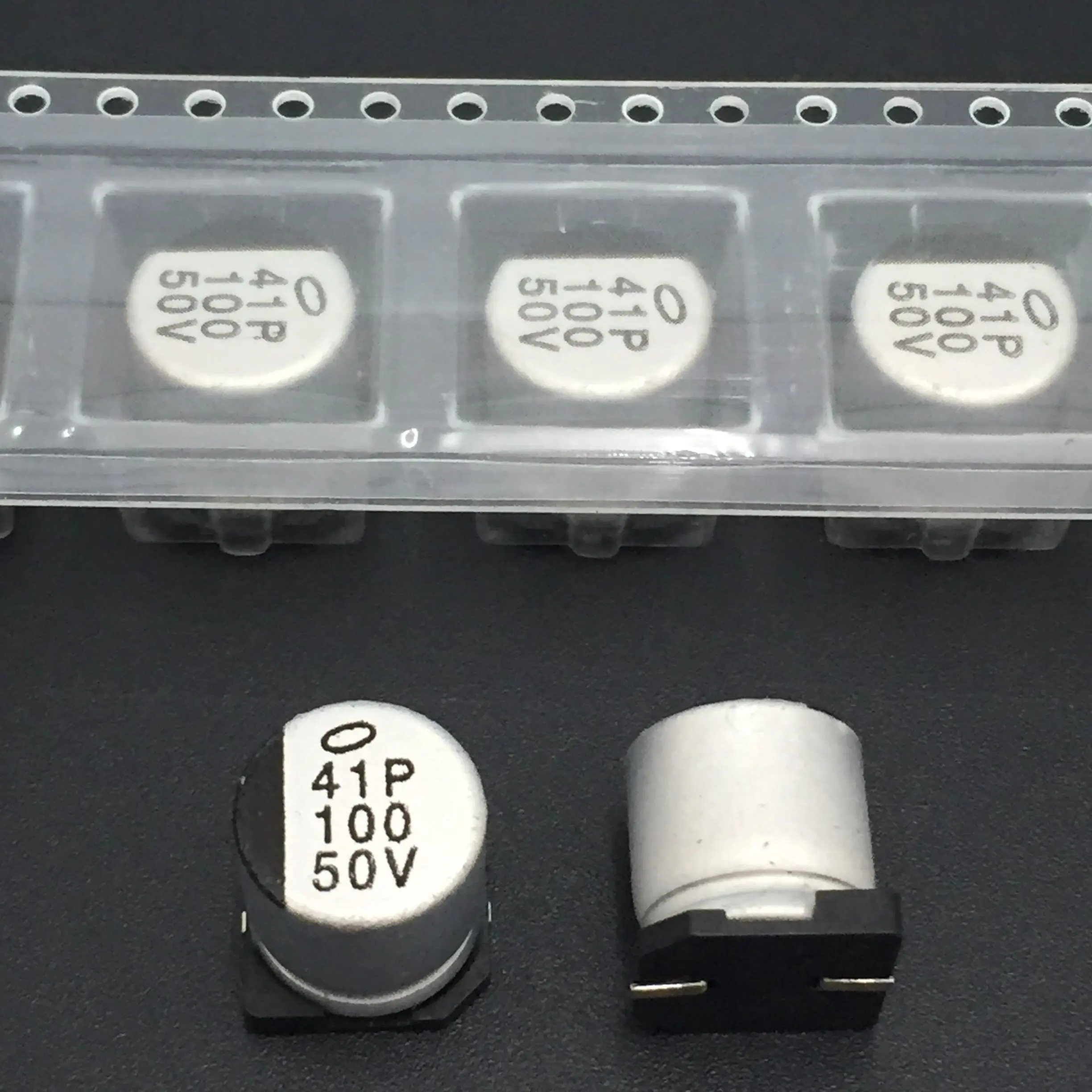 100 шт. мкФ 50 в NICHICON UR series 10x10 мм 50v100мкф чип Типа SMD алюминиевый электролитический