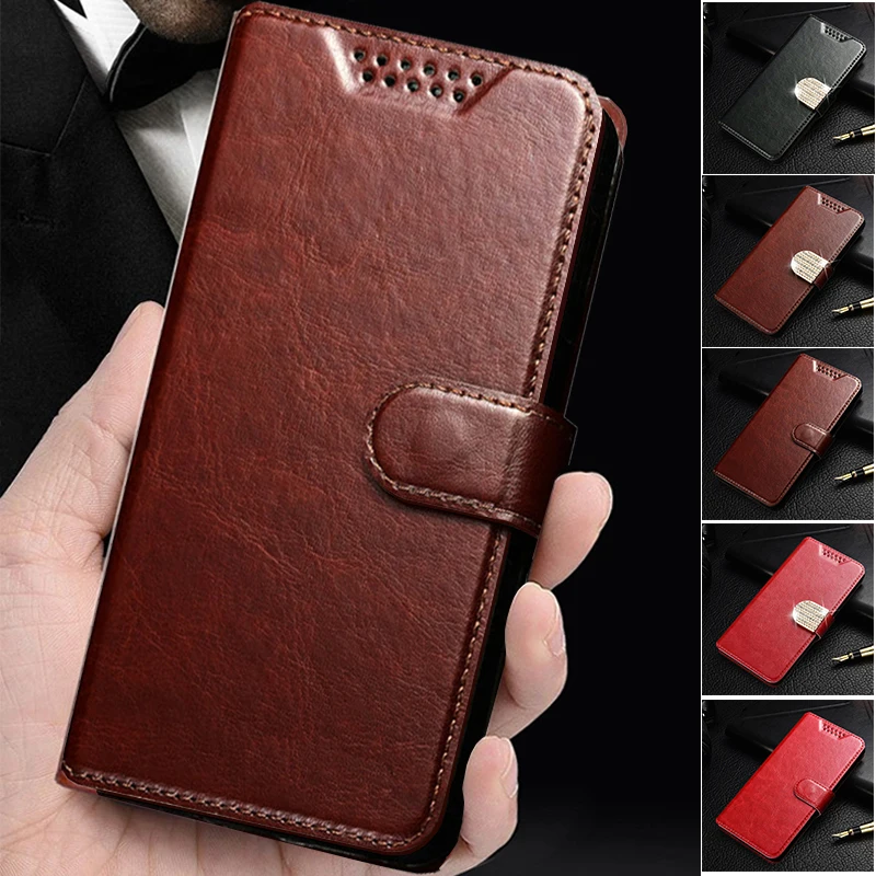 Чехол-книжка из искусственной кожи для Meizu Pro 7 6 Plus 15 Lite M15 16th M3E E2 E3 C9 X8 Note 8 9 16S 16X U10 U20